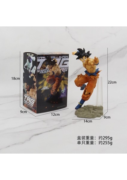 Animasyon Büyük Dragon Ball Sun Wukong Şekilli Kalıp Süsleme Gogeta Vegetto Saiyan (Yurt Dışından)