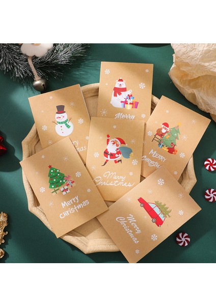 Dana Noel Dilek Kartı Tatil Hediyesi Tebrik Kartı Mesaj Kartı Seti (6 Paket) (Yurt Dışından) indirimleri
