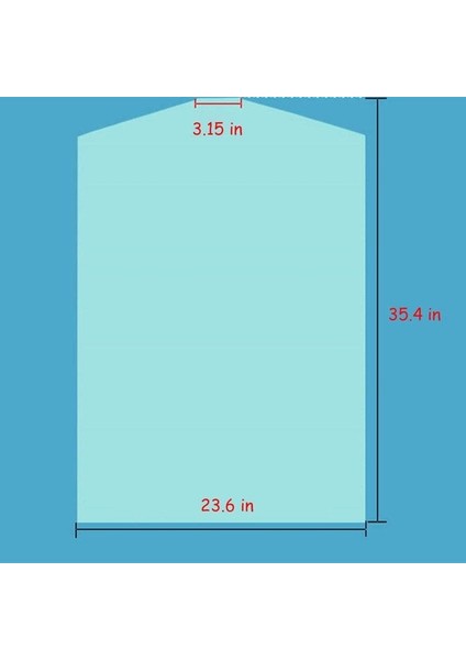 Fsfeng 30 Pcs Kuru Temizleme Torbası Plastik Şeffaf 35.4 Inç Asılabilir Şeffaf Elbise Toz Kapağı (Yurt Dışından) fırsatları