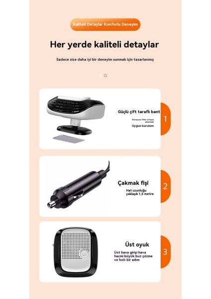 Hızlı Isıtma Araba Isıtıcısı Araba Isıtıcısı Araba Iç Isıtıcısı Kış Isıtıcısı Cam Buğu Giderici (Yurt Dışından)