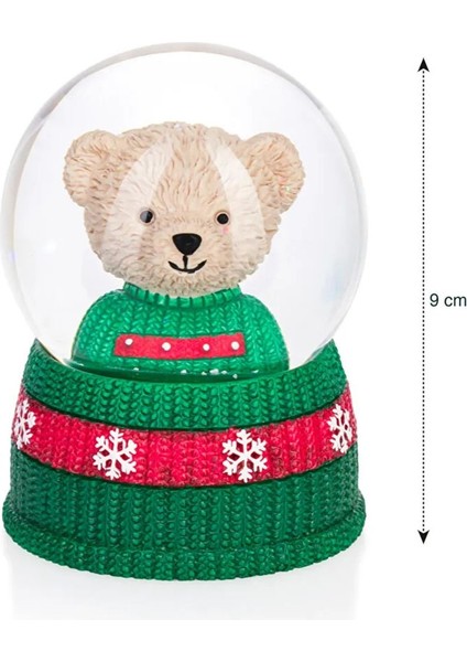 Lcw Home Karışık Baskılı Ayıcık Desenli Kar Küresi 9 cm Imre x Global fırsatları