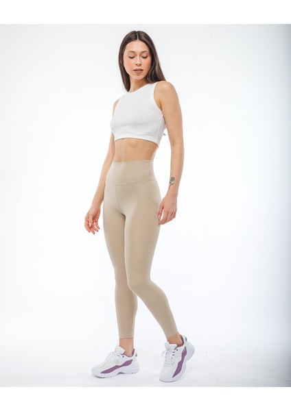 Incebelli Nanofit Düz Sporcu Tayt