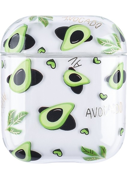 Airpods 1 / 2 Için Meyve Desenli Pc Kulaklık Kılıfı (Yurt Dışından)