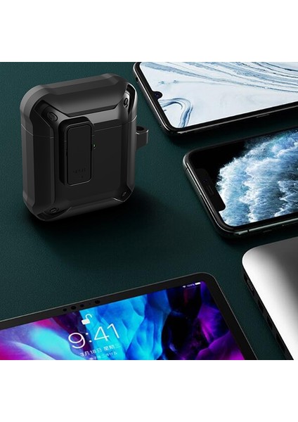 Airpods 1/2 Için Wiress Koruyucu Kulaklık Kılıfı (Yurt Dışından)
