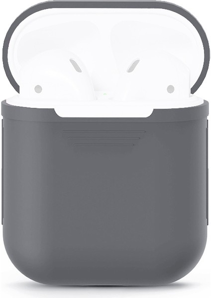 Apple 1/2 Için Bluetooth Silikon Koruyucu Kutu Kulaklık Kılıfı (Yurt Dışından)