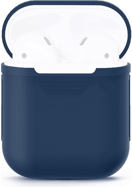 Apple 1/2 Için Bluetooth Silikon Koruyucu Kutu Kulaklık Kılıfı (Yurt Dışından)