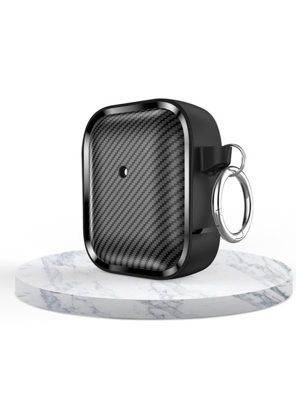 Airpods 1 / 2 Için Karbon Fiber Kulaklık Kılıfı (Yurt Dışından)
