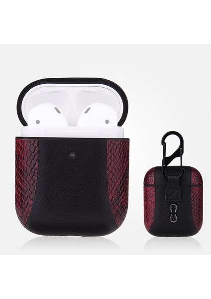 Apple 1 / 2 Için Deri Darbeye Dayanıklı Koruyucu Kulaklık Kılıfı (Yurt Dışından)