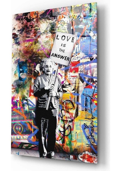 Banksy, Aşk Cam Tablo