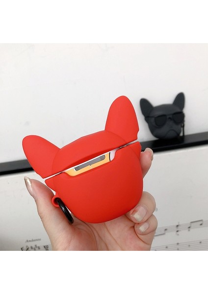 Apple 1 / 2 Için Silikon Sevimli Domuz Şekli Kulaklık Kılıfı (Yurt Dışından) fiyatları