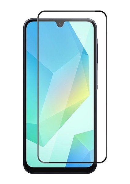 Samsung Galaxy A16 Zore Kenarları Kırılmaya Dayanıklı Cam Ekran Koruyucu