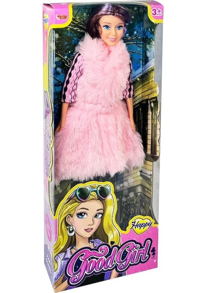 WG-66769 KUT.KÜRKLÜ ÇİZMELİ BEBEK 29CM 48PCS -VRD