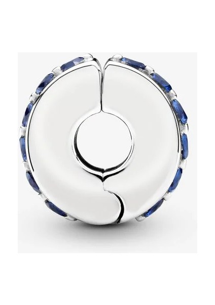 Mavi Işıltılı Klips Charm 791972C01
