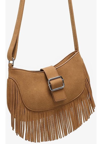 Vintage Püsküllü Çapraz Askılı Omuz Çantaları Kadın Pu Süet Küçük El Çantası ve Cüzdan Kadın Lüks Tasarım Koltuk Altı Hobo Çanta (Yurt Dışından) fiyatları