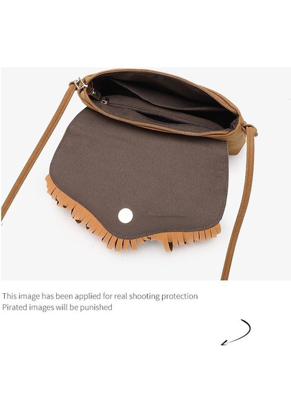 Kadınlar Için Orijinal Tasarım Omuz Çantası Pu Deri Lüks Clutch Tasarımcı Çantalar Batı Çantası Saçaklı Postacı Çantası (Yurt Dışından) fırsatları