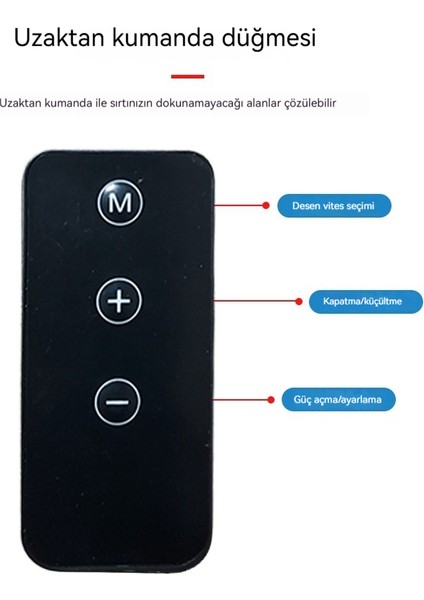 Servikal Masaj Çıkartmaları Mini Taşınabilir Cep Masaj Aletleri (Yurt Dışından)