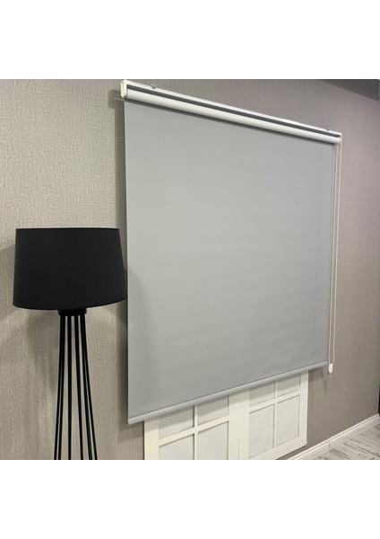 %100 Işık Geçirmez Blackout Stor Perde Açık Gri fiyatları