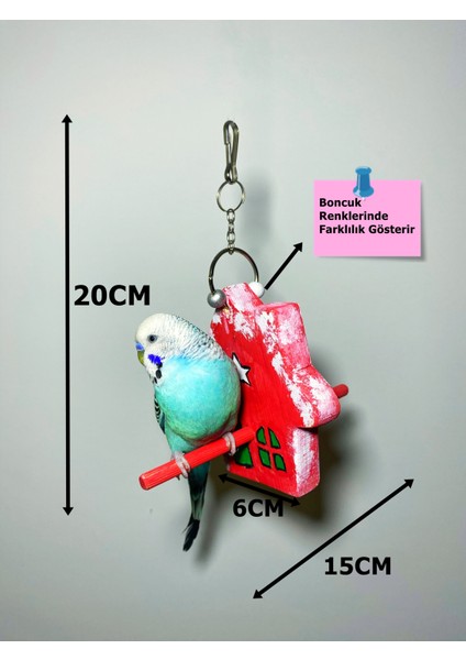 Yılbaşılı Ev Figürlü Kuş Tüneği fiyatları
