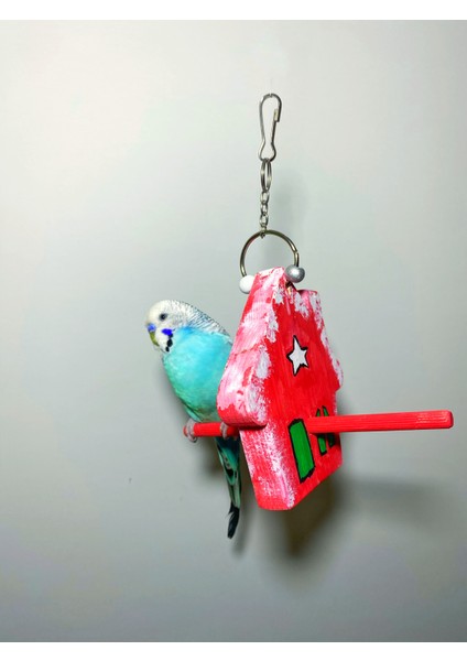 Yılbaşılı Ev Figürlü Kuş Tüneği indirimleri