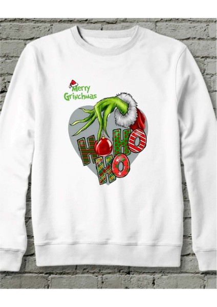 Grinch Ruhlu Sweatshirt Siyah