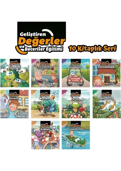 Geliştiren Değerler ve Beceriler Eğitimi 10’ Lu Set