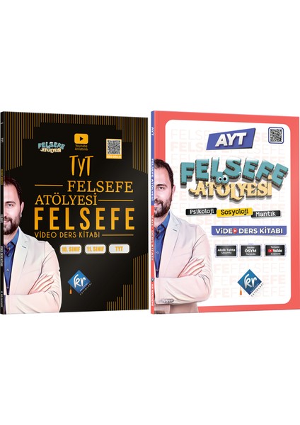 Felsefe Atölyesi TYT - AYT Felsefe Video Ders Kitabı Seti