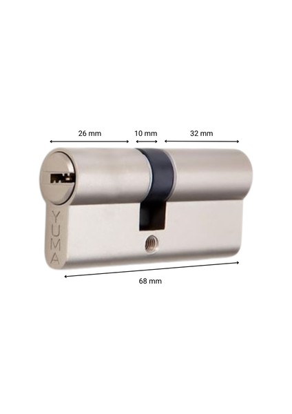 Pirinç 68 mm Bilyalı Silindir Barel fiyatları