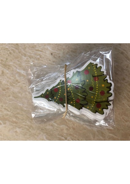 Noel Kırmızı Şarap Kadehi Kart Geyik Kafası Dekorasyon Kartı Noel Baba Noel Şapka Şarap Kadehi Kartı (Yurt Dışından)