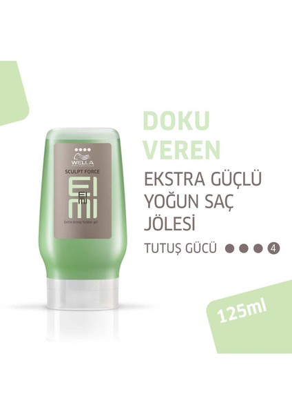 Professionals Saç Şekillendirici Eimi Sculpt Force Ekstra Güçlü Şekillendirici Jel 125 ml