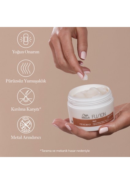 Professionals Fusion Yoğun Onarıcı Maske 150 ml - Yıpranmış Saçlarda