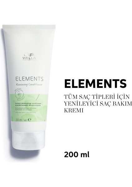 Professionals Elements Yenileyici Saç Kremi 200 ml - Tüm Saç Tipleri İçin