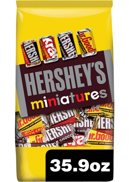 Miniatures Assorted Chocolate Candy Party Pack 1.01 kg