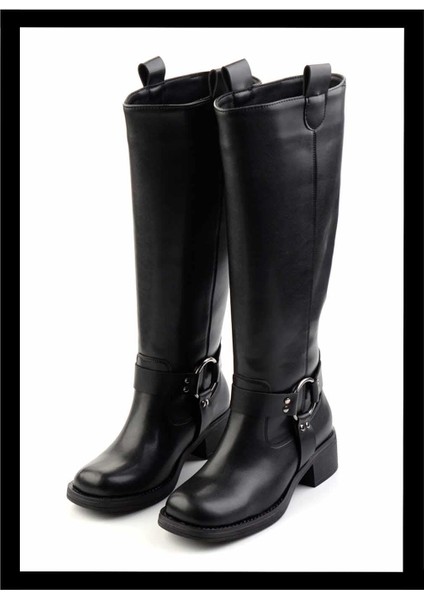 Siyah Kadın Çizme K03156203609