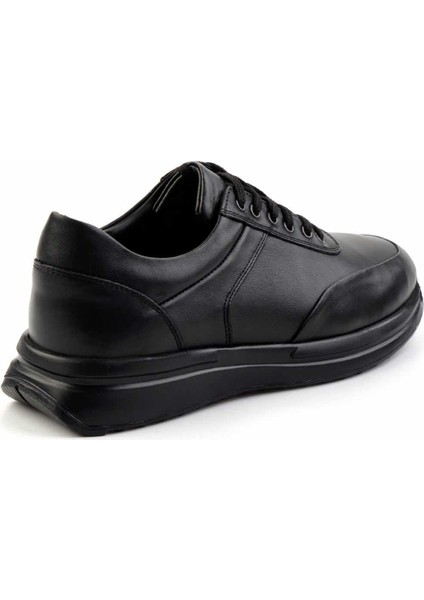 Siyah Napa Hakiki Deri Erkek Sneaker E01728358743 fırsatları