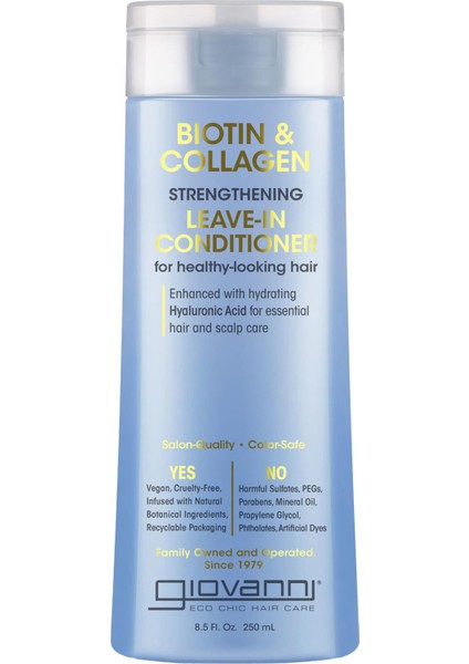 Biotin & Collagen Güçlendirici Durulanmayan Saç Kremi 250 ml