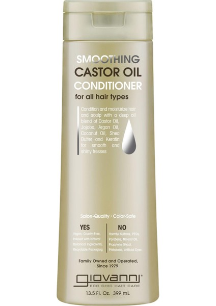 Smoothing Castor Oil Saç Kremi 399 ml