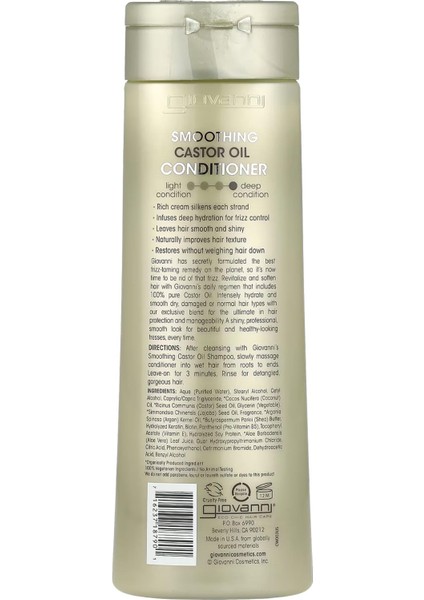 Smoothing Castor Oil Saç Kremi 399 ml