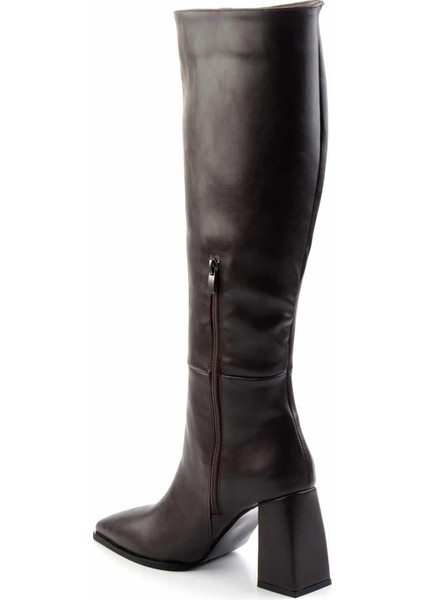 Kahve Kadın Çizme K03667230509 fırsatları