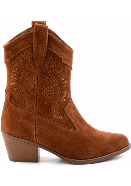 Taba Süet Kadın Bot & Bootie K02586888902 fiyatları
