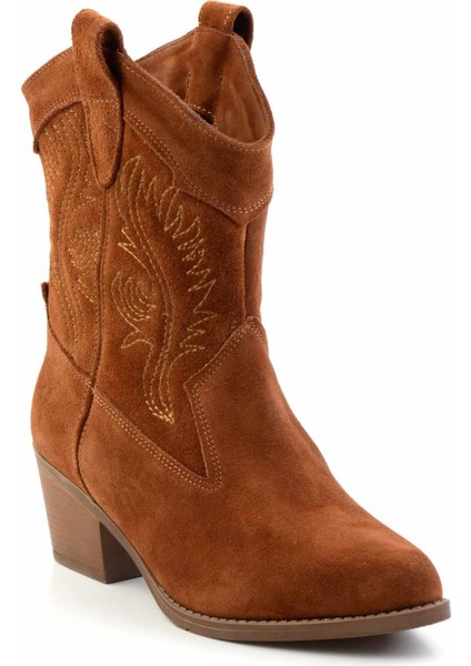 Taba Süet Kadın Bot & Bootie K02586888902 modelleri