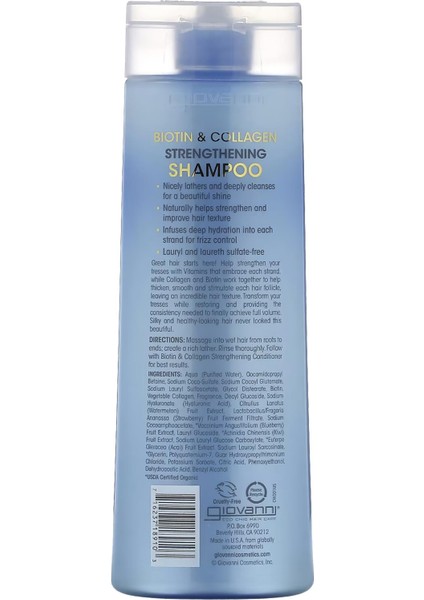 Biotin & Collagen Güçlendirici Şampuan 399ML