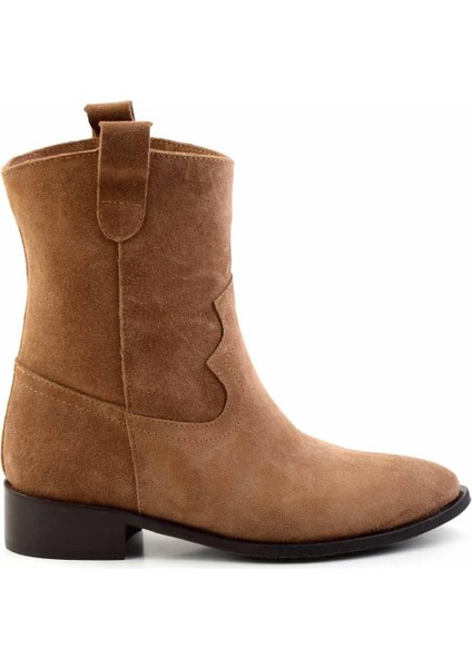 Taba Süet Deri Kadın Bot & Bootie K02140437002 fiyatları