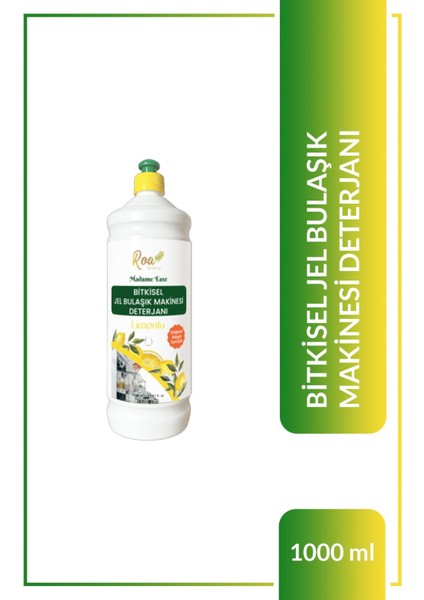 Jel Bulaşık Makina Deterjanı 1000 ml Limonlu