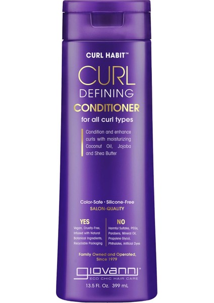 Curl Habit Bukle Belirginleştirici Saç Kremi 399 ml