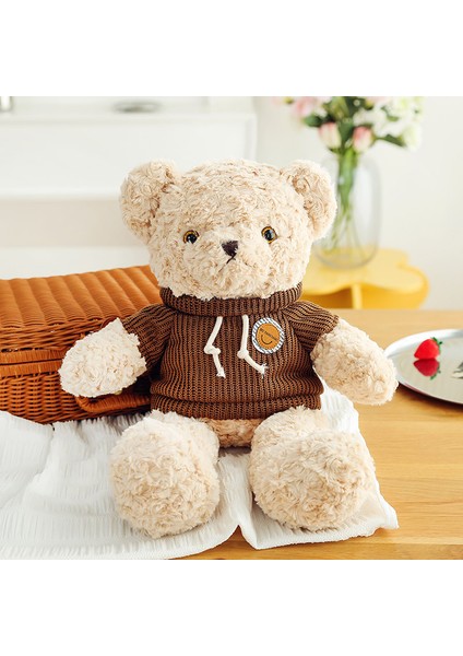 Kazak Ayı Peluş Oyuncak Teddy Büyük Ayı Bebek Yastık Kız Hediye Çocuk Oyuncak Bebek 55 cm (Yurt Dışından)