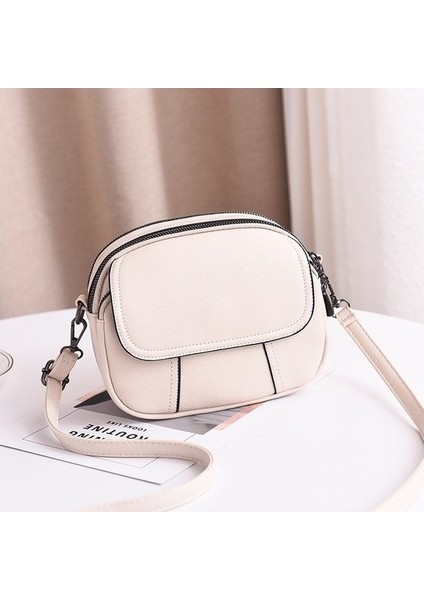 Yaz Kadın Küçük Yuvarlak Kore Versiyonu Öğrenci Cep Telefonu Omuz Crossbody Moda Çanta (Yurt Dışından) modelleri