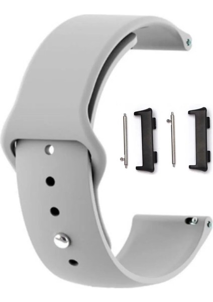Oppo Watch 46MM Uyumlu Silikon Kordon Kayış