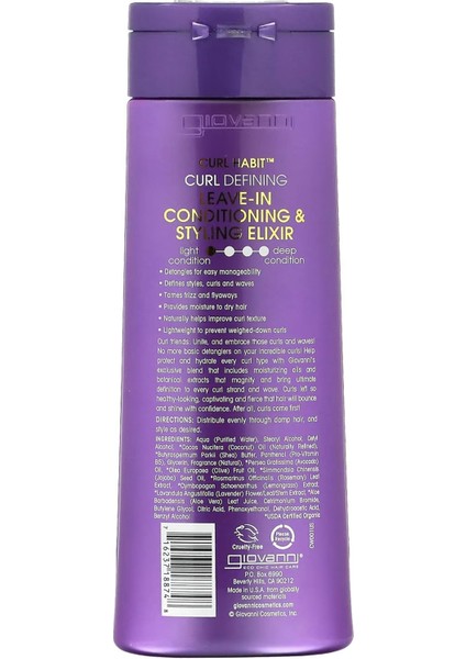Curl Habit Bukle Belirginleştirici Durulanmayan Saç Kremi 250 ml fiyatları