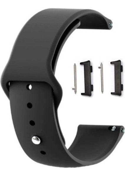Oppo Watch 46MM Uyumlu Silikon Kordon Kayış