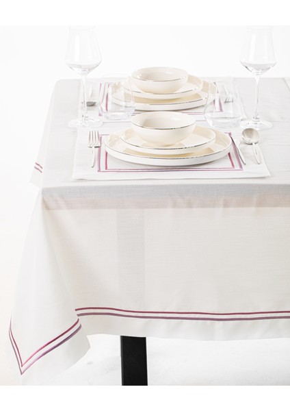 Nakışlı Masa Örtüsü Seti modelleri